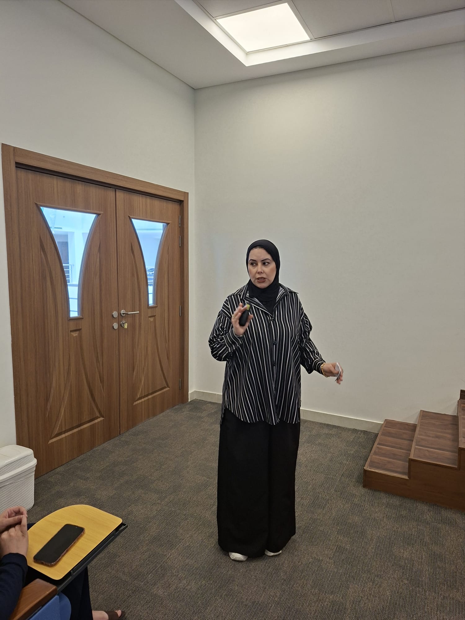 "جمعية المحاسبين" نظمت لطلبة التدريب الميداني محاضرة حول الخريطة الذهنية